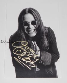 Автограф: Оззи Осборн. Black Sabbath, "Ozzy Osbourne"