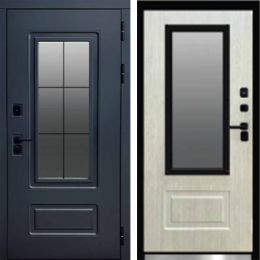 Входная дверь Termo-door Эверест - Лиственница с терморазрывом и стеклопакетом