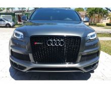 Решетка радиатора черная, RS стиль, на Audi Q7