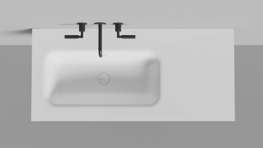 Подвесная раковина Salimi Onda Flow Round 72x34 14022052MN схема 7