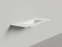 Подвесная раковина Salimi Onda Flow Round 72x34 14022052MN схема 3