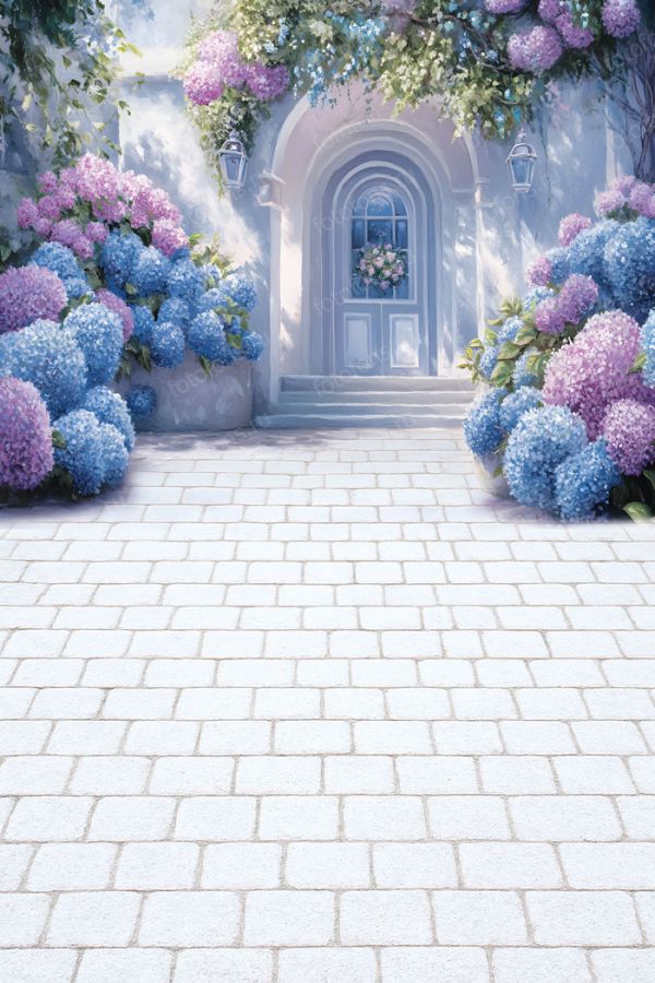 Фон стена "Hortensia"