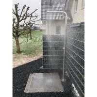 Уличный душ AMA Mercurio из нержавеющей стали и системой антиобледенения No Frost MR3600S схема 7