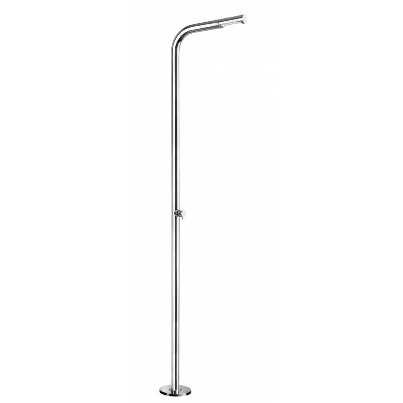 Изображение Уличный душ AMA Mercurio из нержавеющей стали и системой антиобледенения No Frost MR3600S