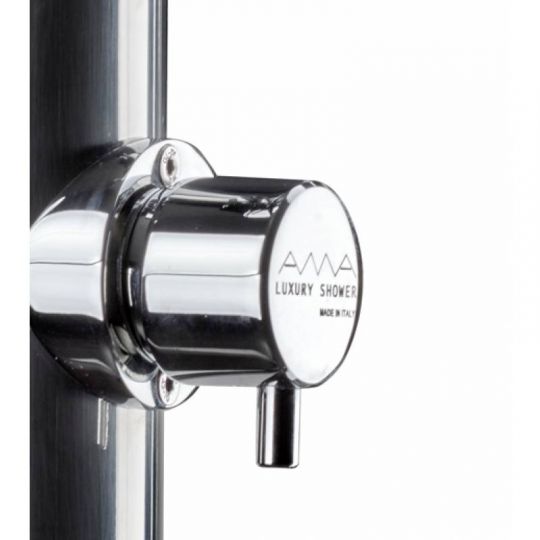 Уличный душ AMA Mercurio с переключением на ручной душ и системой антиобледенения MR3700S схема 2