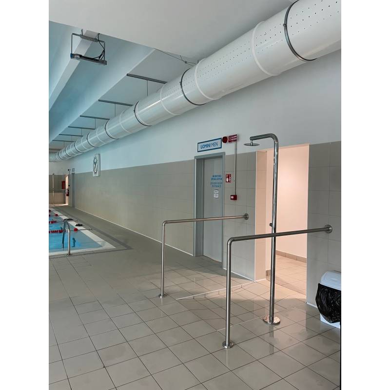 Уличный душ AMA Mercurio с переключением на ручной душ без ручного душа MR3650S ФОТО