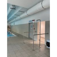 Уличный душ AMA Mercurio с переключением на ручной душ без ручного душа MR3650S схема 3