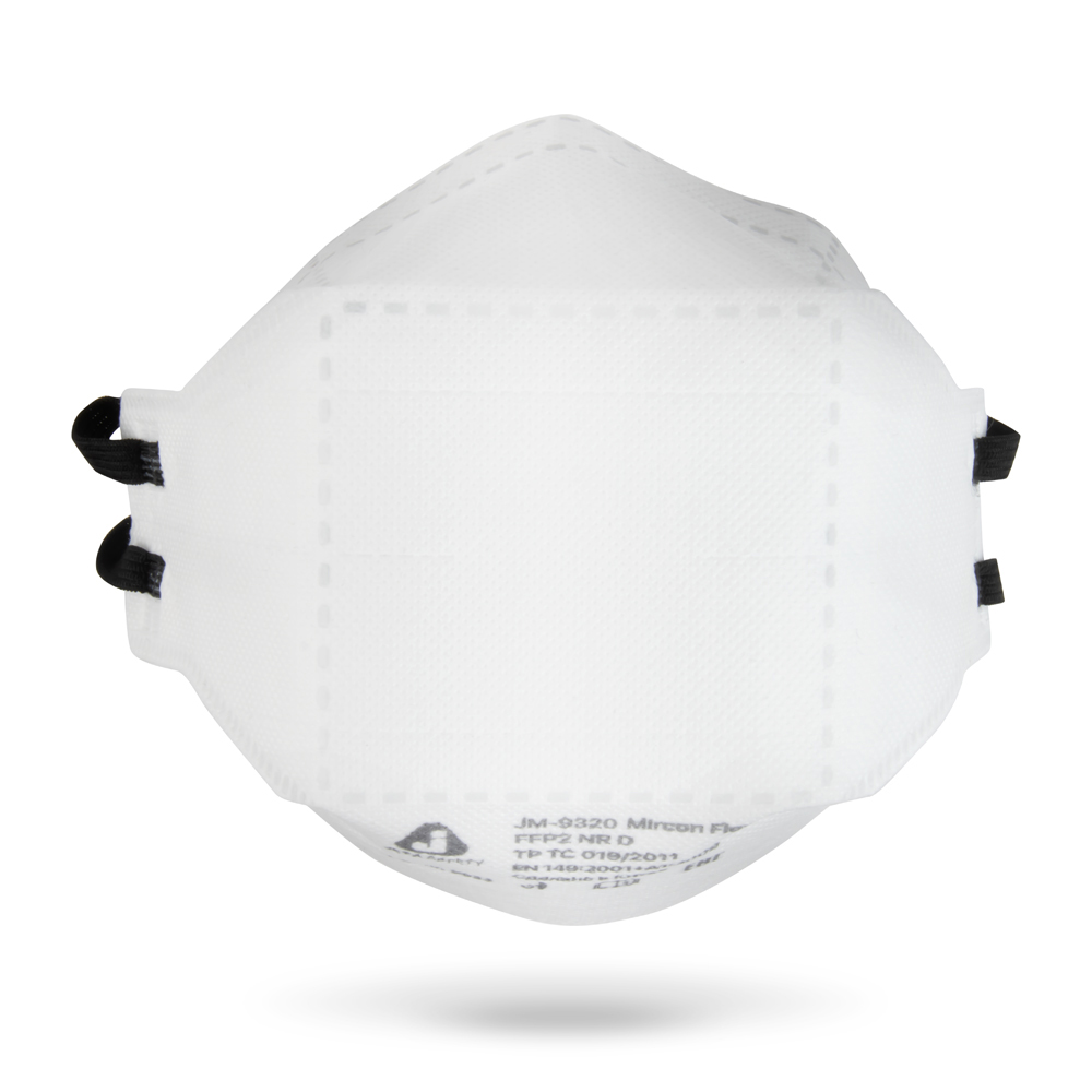 Jeta Safety JM-9320 Трехпанельный противоаэрозольный респиратор (FFP2 NR D), 20шт.