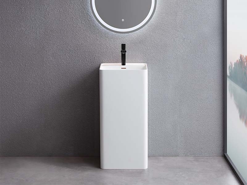 Раковина UNI-FLOW KUBE1 FS501-425 напольная отдельностоящая ФОТО