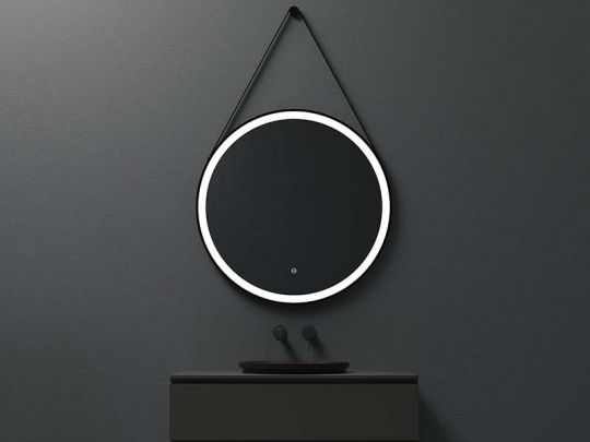 Зеркало круглое UNI-FLOW M642 d1000 с подсветкой и с защитой от запотевания D-100 см схема 2 Зеркало круглое UNI-FLOW M642 d1000 с подсветкой и с защитой от запотевания D-100 см схема 2