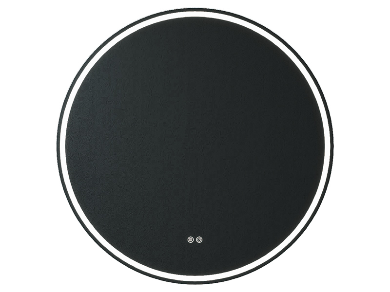 Зеркало круглое c подсветкой UNI-FLOW M-201 защита от запотевания D-100 см