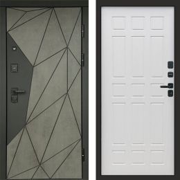 Входная дверь Termo-door Геометрия Бетон - Спарта Лиственница