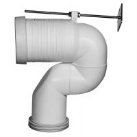 Слив для унитаза Kerasan Nolita 761901 схема 1 Слив для унитаза Kerasan Nolita 761901 схема 1