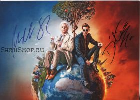 Автографы: Майкл Шин, Дэвид Теннант. Благие знамения / Good Omens