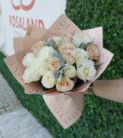 Букет из 17 эквадорских роз