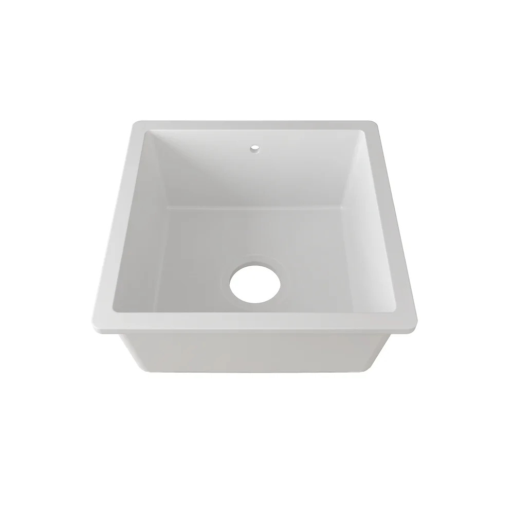 Квадратная мойка для кухни Kolpa-San Emma 37x37 см цена от 23 800 ₽ Фото Квадратная мойка для кухни Kolpa-San Emma 37x37 см