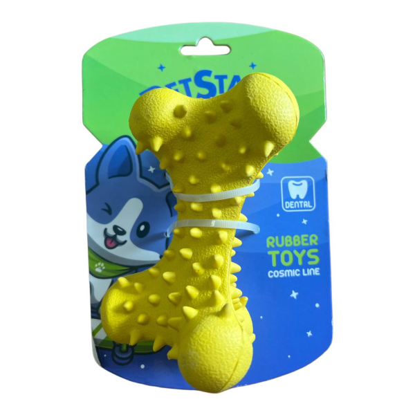 Игрушка для собак Pet Star косточка игольчатая