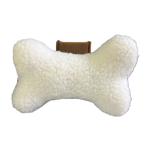 Игрушка для собак Pet Star косточка с пищалкой плюшевая