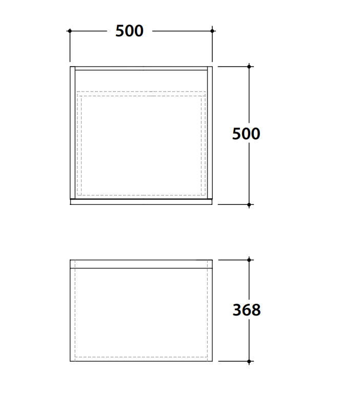 Тумба подвесная в ванную комнату Globo Linea LB3650S 50x50x36,8 ФОТО