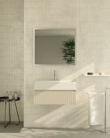 Широкая тумба для ванной комнаты Globo Linea LP24105M 105x50x24,5 схема 3