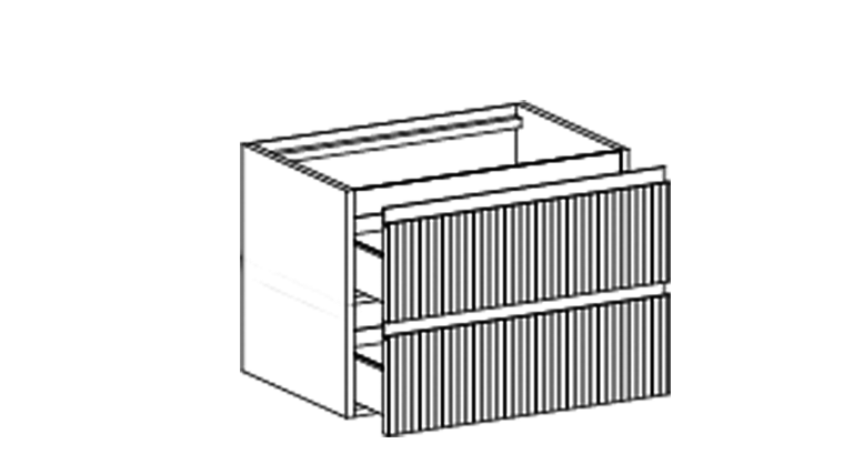 Подвесная тумба с ящиком Globo Linea LP4970M 70x50x49