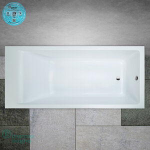 Ванна Marmo Bagno Алесса NEW 170х75 из искусственного мрамора ФОТО