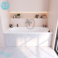 Ванна прямоугольная Marmo Bagno Лучия 170х75 схема 3