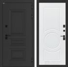 Входная дверь Лабиринт Аляска Лайт - 23 Белый софт с терморазрывом