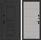 Входная дверь Лабиринт Аляска Лайт - 13 Грей софт с терморазрывом