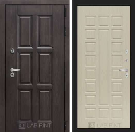 Входная дверь Лабиринт Лондон - 04 Беленый дуб с терморазрывом