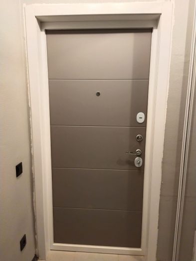 Входная дверь Лабиринт Термомагнит - 13 Грей софт с терморазрывом