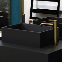 смеситель AQG Urban Flow 01URF120OC матовое золото