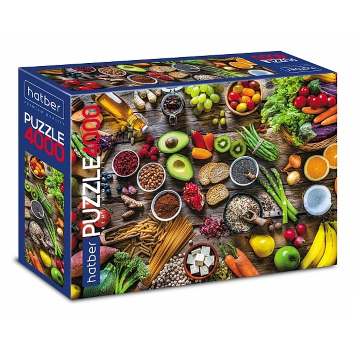 Пазл «Вкусное ассорти», 4000 деталей
