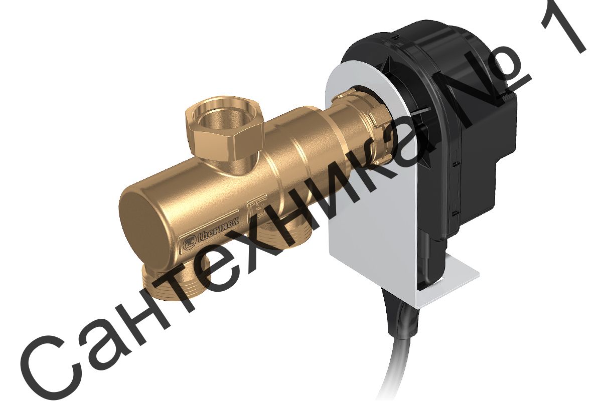 Трехходовой клапан THERMEX dLine U с электроприводом (комплект)