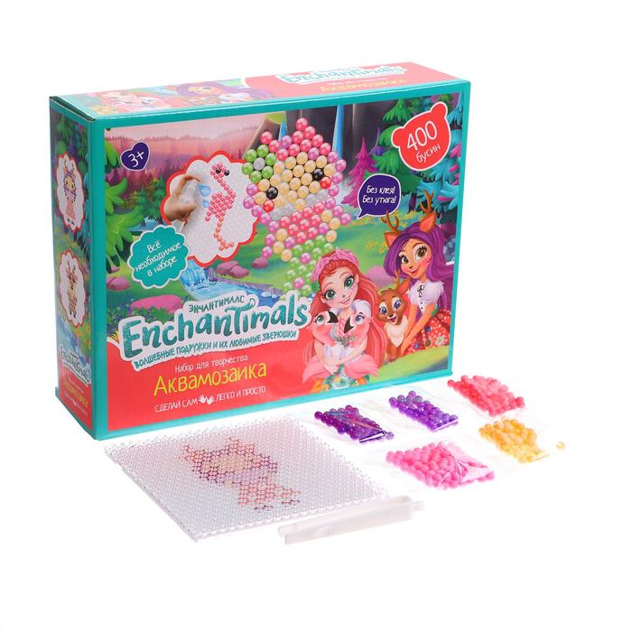 Аквамозаика Enchantimals, 400 бусин, 3+
