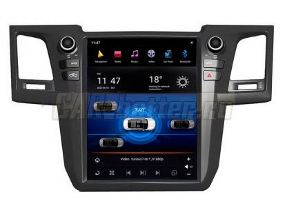 Магнитола Tesla для Toyota Fortuner 2004-2015, 360 камеры, HDMI, Coaxial & Optical (ZF-1257-QE)