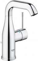 23463001 Essence+ Смеситель для раковины, U-излив, гладкий корпус, хром