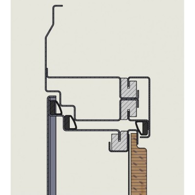 Входная дверь с терморазрывом Ратибор Термоблок - Лиственница