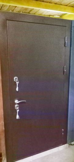 Входная дверь с терморазрывом Command Doors Сибирь Стандарт - Сосна