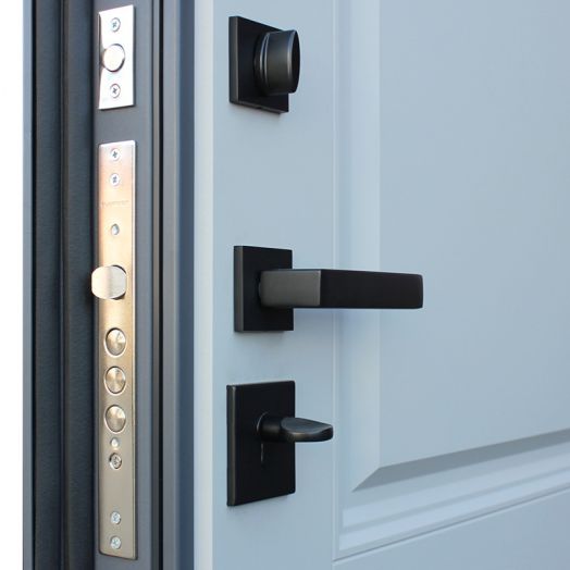 Входная дверь с терморазрывом АСД Эльбрус - Лайт грей софт