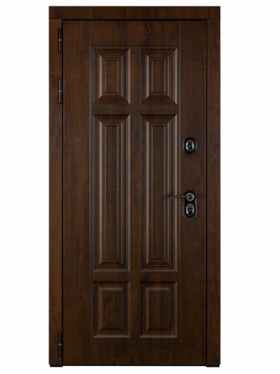 Входная дверь с терморазрывом Заводские УРАЛ ПП Лайт - Орех