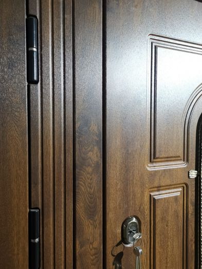 Входная дверь с терморазрывом и стеклопакетом Command Doors Лацио Винорит Темный дуб - Дуб