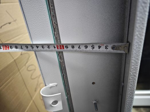 Входная дверь с терморазрывом и стеклопакетом Рекс 33 Белая шагрень - Белый