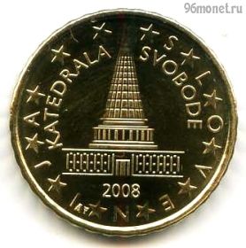 Словения 10 евроцентов 2008