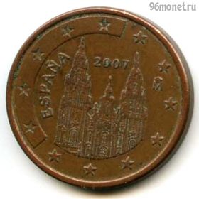 Испания 5 евроцентов 2007