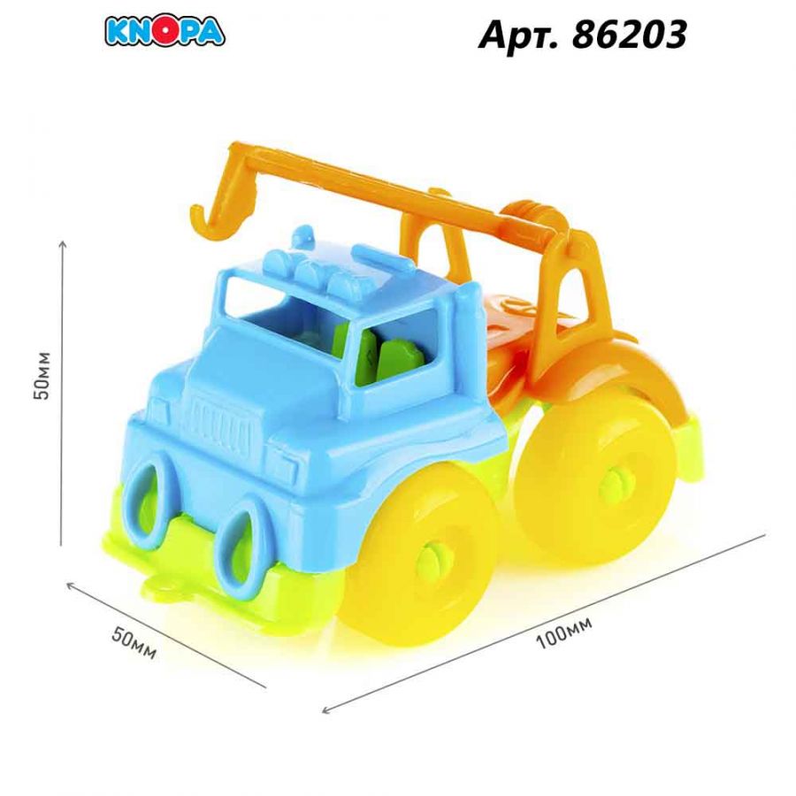 Игровой набор "Автодорога" 4,5 м с машинками КНОПА