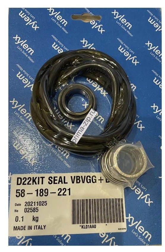 Lowara  ремкомплект KL01ACN - TEN D22 Q1Q1VGG+OR158/189/221£