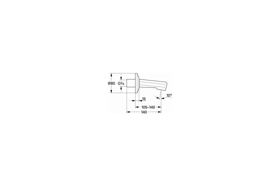 Излив Grohe 13540000 для ванны ФОТО