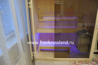 Финская сауна Frank  F813 Липа 2200x1400x2100mm схема 7