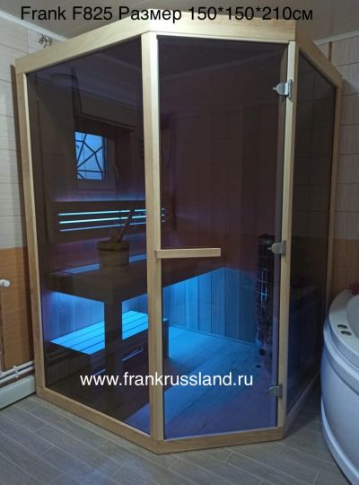 Финская сауна Frank F852 2500x1500x2100mm схема 4 Финская сауна Frank F852 2500x1500x2100mm схема 4